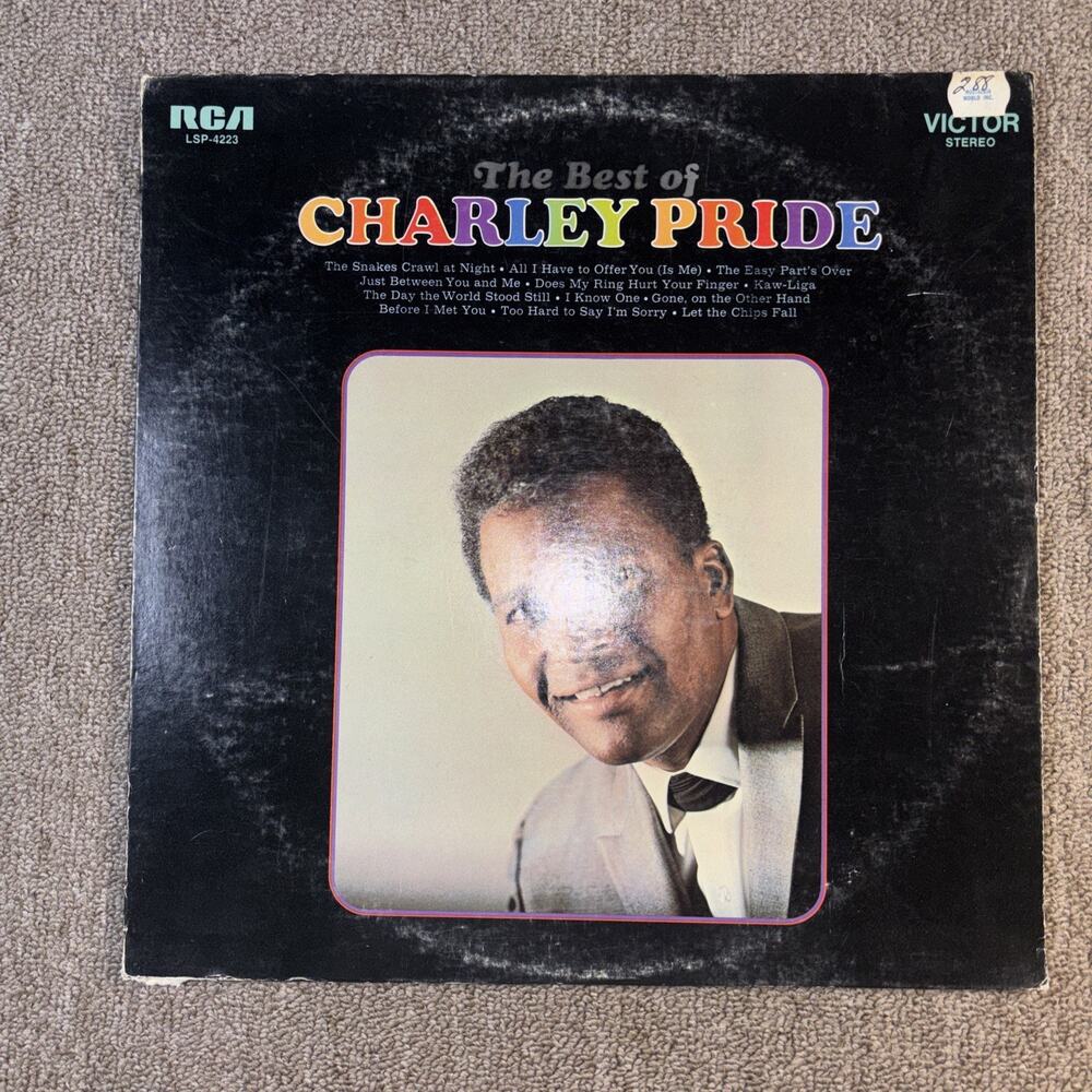 Charley Pride ‎– The Best Of Charley Pride Vinyl, LP 1969 RCA Victor ‎– LSP-4223